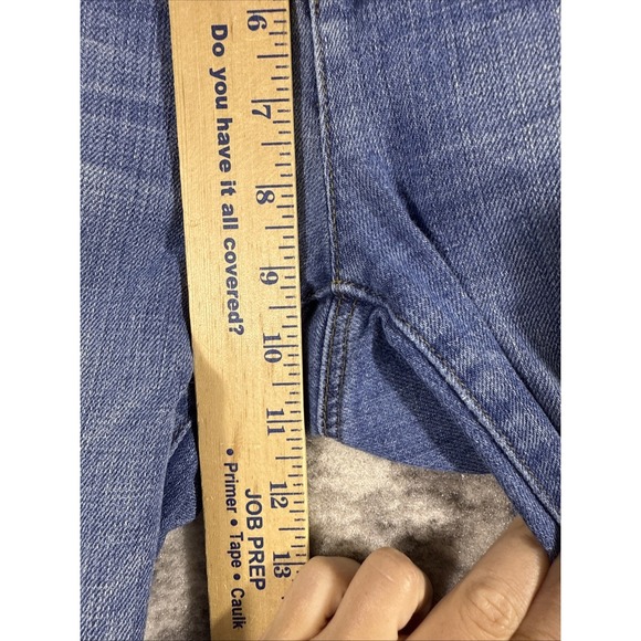 Eileen Fisher Jeans Womens Size 34x27 Light Wash Destroyed Organic Cotton Stretc - Picture 6 of 13